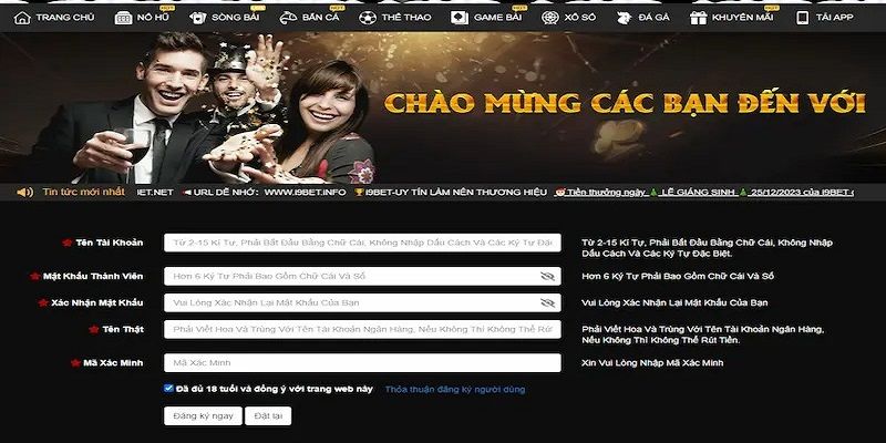 2 Chi tiet cac buoc dang ky I9bet nhan 50K Chi tiết các bước đăng ký I9bet nhận 50K