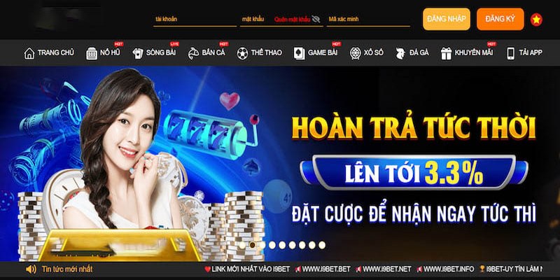 2 Uu dai hoan tra sieu hap dan tai i9bet Ưu đãi hoàn trả siêu hấp dẫn tại i9bet